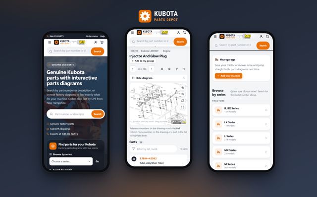 Kubota 00 phones overview